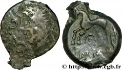 GALLIA - AULERCI EBUROVICES (Regione d&nbsp;Evreux) Bronze DVNICCOS au sanglier devant la bouche