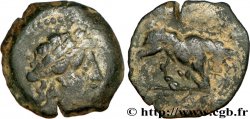MASSALIA - MARSEILLE Petit bronze au taureau (hémiobole ?) TTB/TB