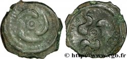 GALLIEN - BELGICA - LINGONES (Region die Langres) Bronze aux trois poissons
