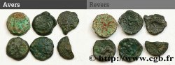 GALLO-BELGIAN - CELTICA Lot de 6 bronzes variés