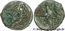 GALLIA - BELGICA - BELLOVACI (Región de Beauvais) Bronze au coq, “type de Lewarde” DT.518