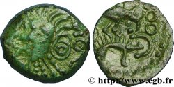 GALLIA BELGICA - MELDI (Región de Meaux) Bronze à l’aigle et au sanglier, classe II