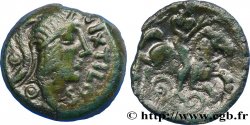 GALLIA - CARNUTES (Beauce area) Bronze PIXTILOS classe VII au cavalier