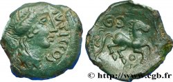 VELIOCASSES (Area of Norman Vexin) Bronze SVTICCOS, classe IV au cheval AU/AU