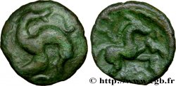 GALLIA BELGICA - AMBIANI (Area of Amiens) Bronze au triskèle
