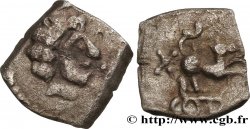GALLIA - SOUTH WESTERN GAUL - RUTENI (Area of Rodez) Drachme au daim XF