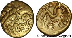 GALLIA BELGICA - SUESSIONES (Area of Soissons) Statère à l’ancre AU/AU
