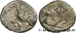 ALLOBROGES (Région du Dauphiné) Denier à l’hippocampe, tête à gauche