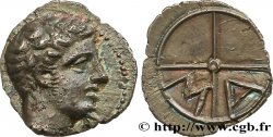 MASSALIA - MARSEILLE Obole MA, tête à droite TTB+/SUP