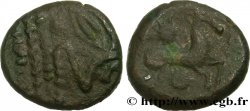 GALLIEN - BELGICA - BELLOVACI (Region die Beauvais) Statère de bronze à l astre, cheval à droite fSS