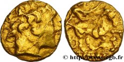 ARVERNI, UNSPECIFIED Quart de statère d’or, imitation du type de Philippe