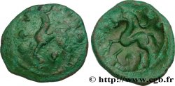 GALLIA BELGICA - AMBIANI (Regione di Amiens) Bronze au cheval, “type des dépôts d’Amiens”