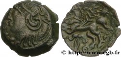 VÉLIOCASSES (Région du Vexin normand) Bronze SVTICOS, classe III à la tête casquée
