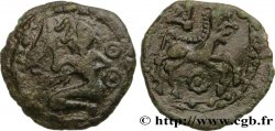 BELLOVAQUES (Région de Beauvais) Bronze à l’archer agenouillé et au petit cheval