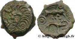 GALLIA BELGICA - MELDI (Región de Meaux) Bronze à l’aigle et au sanglier, classe II