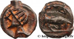 BITURIGES CUBES, INCERTAINES Potin à la tête casquée et au delta SUP