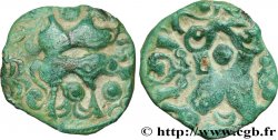 GALLIA BELGICA - AMBIANI (Regione di Amiens) Bronze aux boeufs adossés, BN 8524