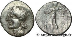 GALLIA - ÆDUI (BIBRACTE, Area of the Mont-Beuvray) Denier VIIPOTAL AU/XF