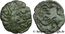 GALLIA - BELGICA - BELLOVACI (Regione di Beauvais) Bronze au lion