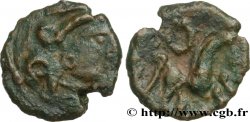 GALLIEN - BELGICA - AMBIANI (Region die Amiens) Bronze au cheval, BN 8432