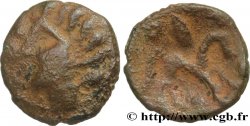 GALLIEN - BELGICA - AMBIANI (Region die Amiens) Bronze au cheval