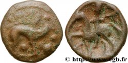 GALLIA BELGICA - AMBIANI (Regione di Amiens) Bronze au sanglier et au cavalier