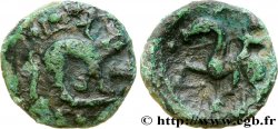 GALLIA BELGICA - AMBIANI (Area of Amiens) Bronze au sanglier et au cavalier