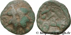 GALLIA BELGICA - AMBIANI (Area of Amiens) Bronze aux boeufs adossés, BN 8524