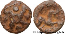 GALLIA BELGICA - AMBIANI (Regione di Amiens) Bronze au swastika et au cheval