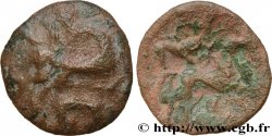 GALLIA BELGICA - AMBIANI (Regione di Amiens) Bronze aux animaux affrontés