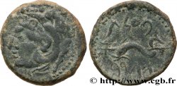 SPAGNA - GADIR/GADES (Provincia of Cadiz) Quadrans de bronze à la tête de Melqart et au dauphin