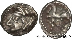GALLIA - BITURIGES CUBI (Regione di Bourges) Denier au rameau et à l’annelet pointé