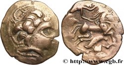 NAMNÈTES (Région de Nantes) Statère d électrum à l hippophore, à la grosse tête TTB