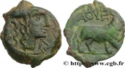 CAVARES (région d Avignon et d Orange) Petit bronze au taureau passant