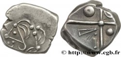 CADURQUES (région de Cahors) Drachme “à la tête triangulaire”, S. 118 TTB+