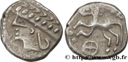ALLOBROGES (Région du Dauphiné) Denier VOL au cheval et à la rouelle TTB
