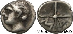 MASSALIA - MARSEILLES Obole MA, tête à gauche, dite “à la tête de Pompée” BB
