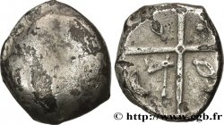 GALLIA - SOUTH WESTERN GAUL - VOLCÆ TECTOSAGES (Area of Toulouse) Drachme de style hybride entre “cubiste et romanisé”, S. 70 XF