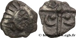 GALLIEN - SÜDWESTGALLIEN - NITIOBROGES (Region die Agen) Obole à la tête hirsute, S. - SS