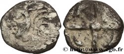 NITIOBROGES (Région d&nbsp;Agen) Obole à la tête hirsute, S. - TB+