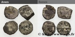 VOLQUES TECTOSAGES (région de Toulouse) Lot de 4 drachmes à la croix lot