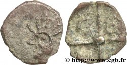 NITIOBROGES (Région d Agen) Obole à la tête hirsute, S. - TB