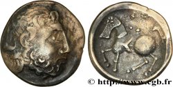 CELTES DU DANUBE - DACIE - MUNTÉNIE Tétradrachme “type Sattelkopfpferd” TTB