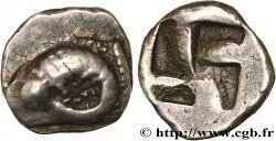 MASSALIEN - MARSEILLES Hémiobole à la tête de bélier à gauche du trésor d’Auriol  fVZ