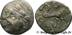 GALLIA - SANTONES / MID-WESTERN, Unspecified Drachme à la couronne en chevrons VF