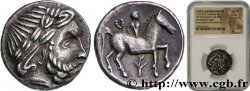DANUBIAN CELTS - TETRADRACHMS IMITATIONS OF PHILIP II AND HIS SUCCESSORS Tétradrachme “au cavalier et à la couronne”