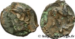 CARNUTES (Région de la Beauce) Bronze au cheval et au sanglier