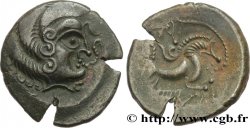 GALLIA - ARMORICA - CORIOSOLITÆ (Región de Corseul, Cotes d Armor) Statère de billon, classe II au nez pointé