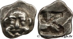 MASSALIA - MARSEILLE Hemiobole du type du trésor d Auriol à la tête de Gorgone SUP
