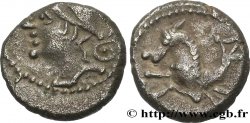 GALLIA - ALLOBROGES (Area of the Dauphiny) Denier à l’hippocampe, tête à gauche XF